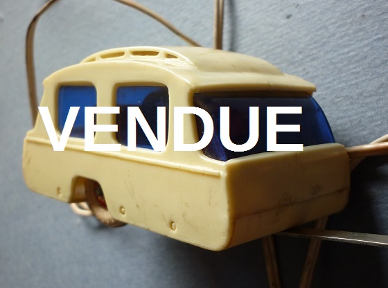 Caravane téléguidée MINIABLOC pour voiture Norev, Dinky Toys, Minialuxe