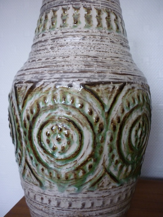Vase allemand des années 50 en céramique