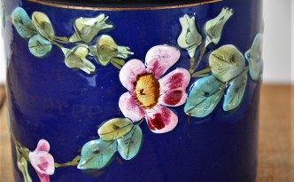 pot émaillée fleuri (11)