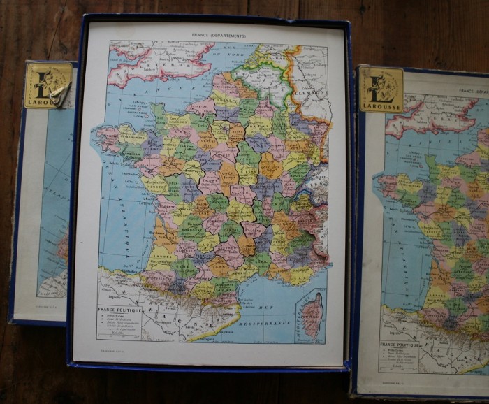 Puzzles Larousse , années 1960 BROC' EN' GUCHE