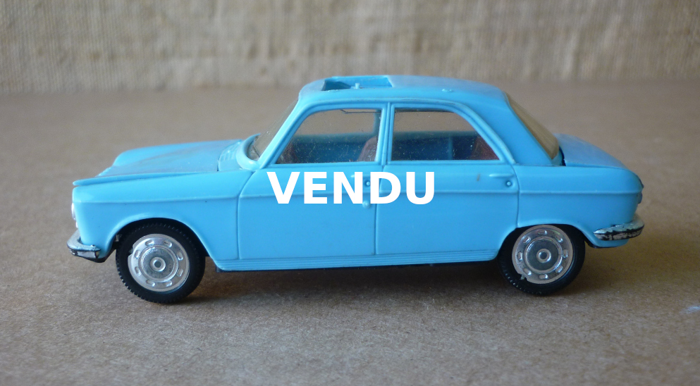 Miniature Norev – Peugeot 404 N°51 – Échelle 1/43 – Plastique, Ancienne Collection, France